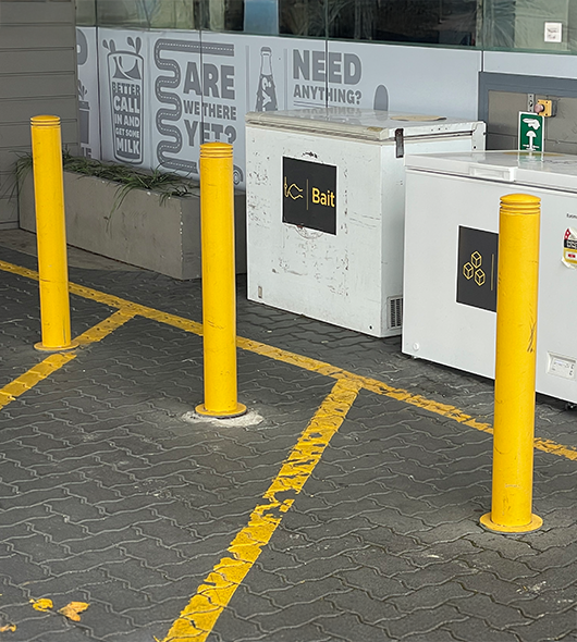 bollards